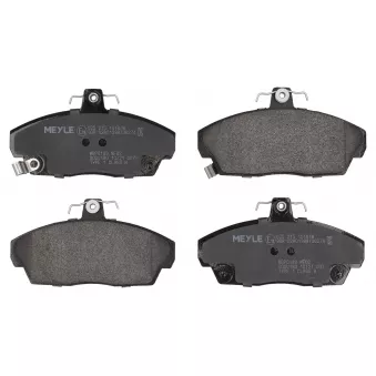 Jeu de 4 plaquettes de frein avant MEYLE 025 215 1518/W