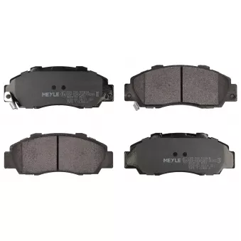 Jeu de 4 plaquettes de frein avant MEYLE 025 216 5118/W