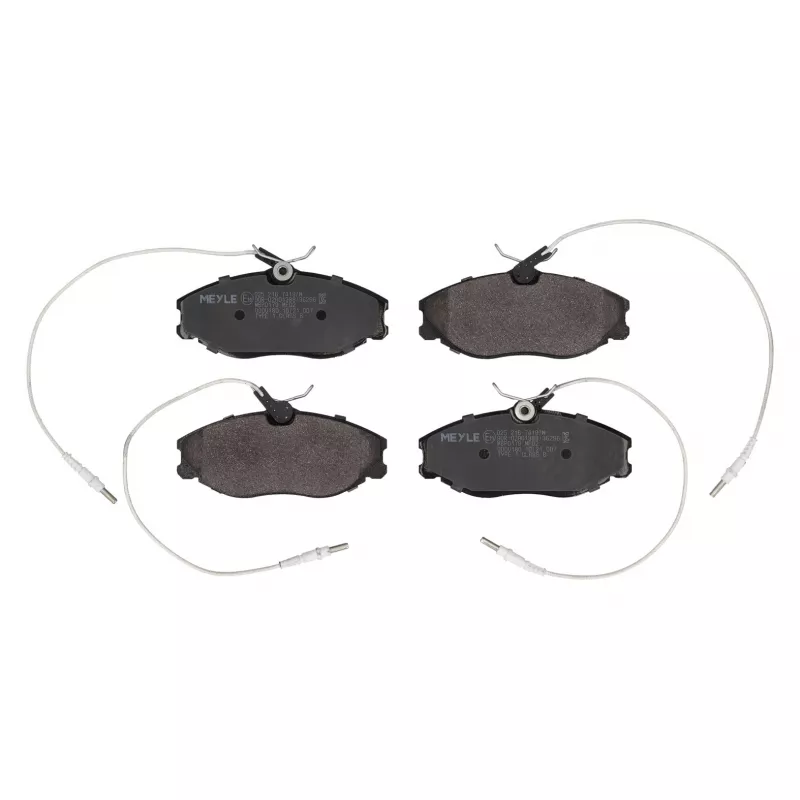 Jeu de 4 plaquettes de frein avant MEYLE 025 216 7419/W