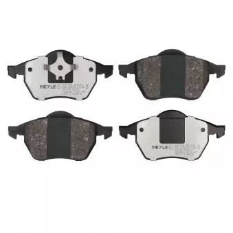 Jeu de 4 plaquettes de frein avant MEYLE 025 218 4819/PD