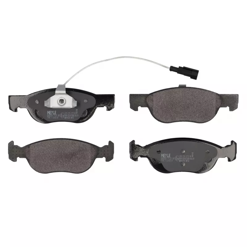 Jeu de 4 plaquettes de frein avant MEYLE 025 219 2717/W