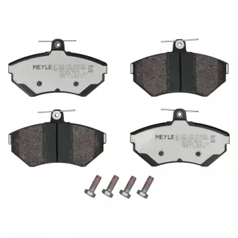 Jeu de 4 plaquettes de frein avant MEYLE 025 219 4516/PD