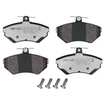 Jeu de 4 plaquettes de frein avant MEYLE 025 219 4519/PD