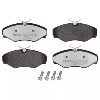 Jeu de 4 plaquettes de frein avant MEYLE 025 230 9918/PD