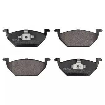 Jeu de 4 plaquettes de frein avant MEYLE 025 231 3019/A