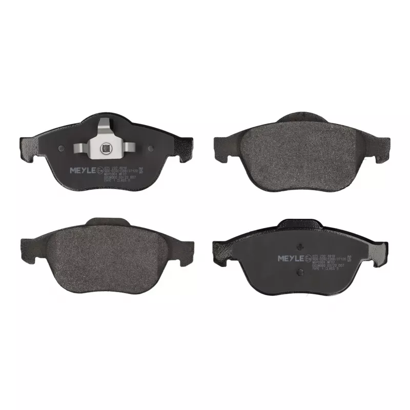 Jeu de 4 plaquettes de frein avant MEYLE 025 232 4818