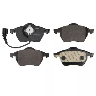 Jeu de 4 plaquettes de frein avant MEYLE 025 233 9219/W