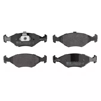 Jeu de 4 plaquettes de frein avant MEYLE 025 237 7518