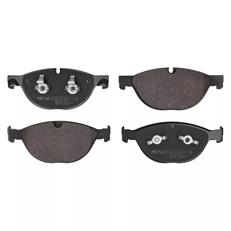 Jeu de 4 plaquettes de frein avant MEYLE 025 238 9518