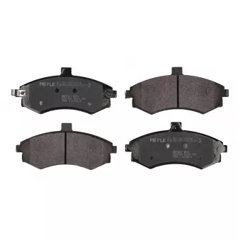 Jeu de 4 plaquettes de frein avant MEYLE 025 240 3117/W