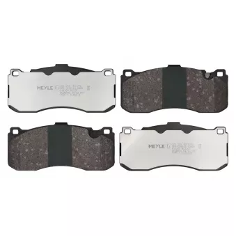 Jeu de 4 plaquettes de frein avant MEYLE 025 243 1617/PD