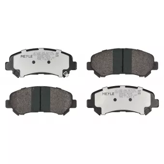 Jeu de 4 plaquettes de frein avant MEYLE 025 246 3217/PD