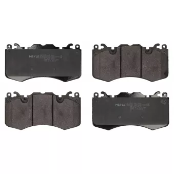 Jeu de 4 plaquettes de frein avant MEYLE 025 246 5916