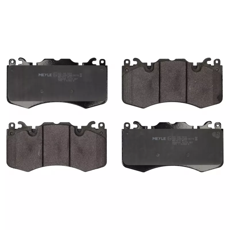 Jeu de 4 plaquettes de frein avant MEYLE 025 246 5916