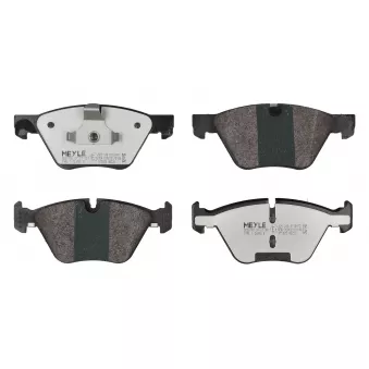 Jeu de 4 plaquettes de frein avant MEYLE 025 246 9719/PD