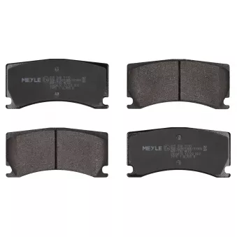 Jeu de 4 plaquettes de frein arrière MEYLE 025 248 5115
