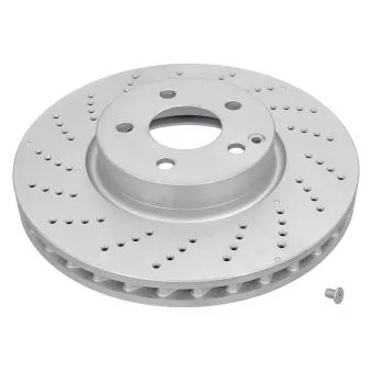 Jeu de 2 disques de frein avant MEYLE 083 521 2103/PD