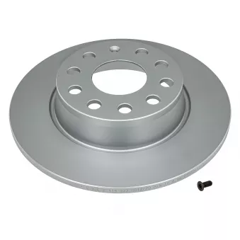 Jeu de 2 disques de frein arrière MEYLE 115 523 0012/PD