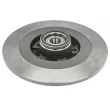Jeu de 2 disques de frein arrière MEYLE 16-15 523 4119 - Visuel 2