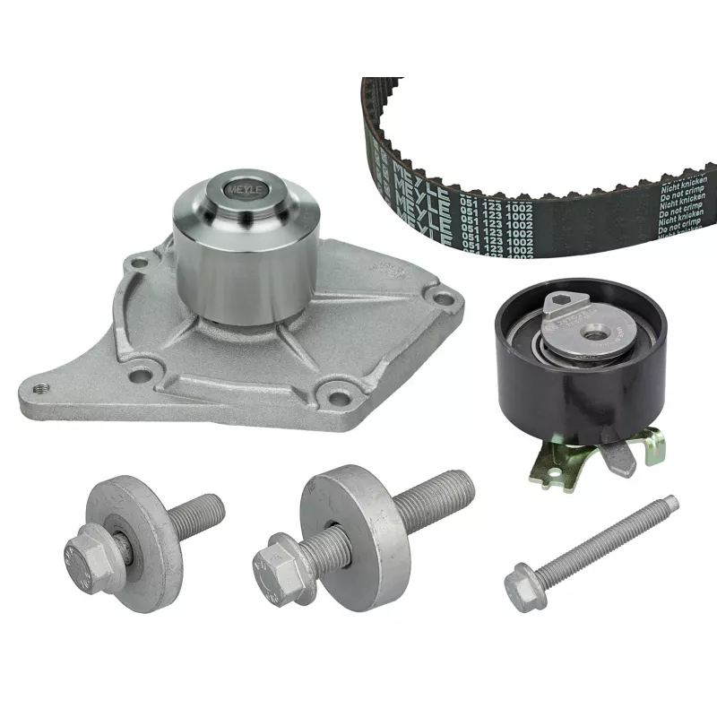 Pompe à eau + kit de courroie de distribution MEYLE 16-51 049 9009