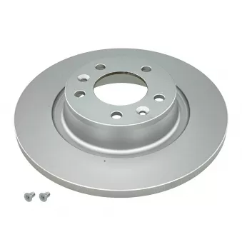 Jeu de 2 disques de frein arrière MEYLE 215 523 0029/PD