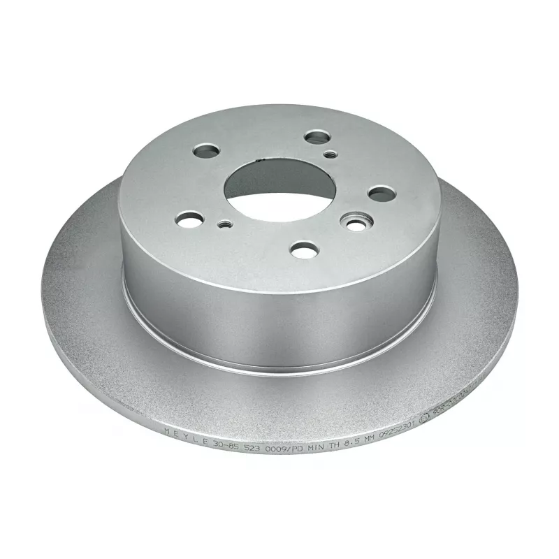 Jeu de 2 disques de frein arrière MEYLE 30-85 523 0009/PD