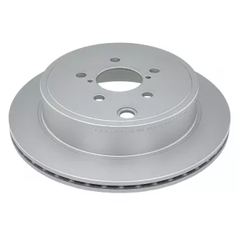 Jeu de 2 disques de frein arrière MEYLE 34-15 523 0005/PD