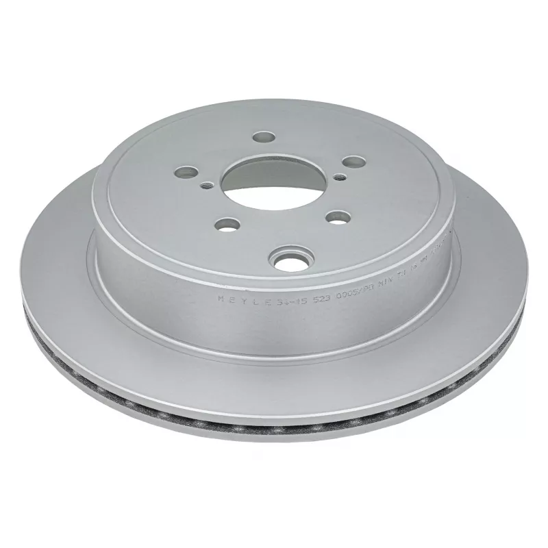 Jeu de 2 disques de frein arrière MEYLE 34-15 523 0005/PD