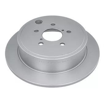 Jeu de 2 disques de frein arrière MEYLE 34-15 523 0006/PD