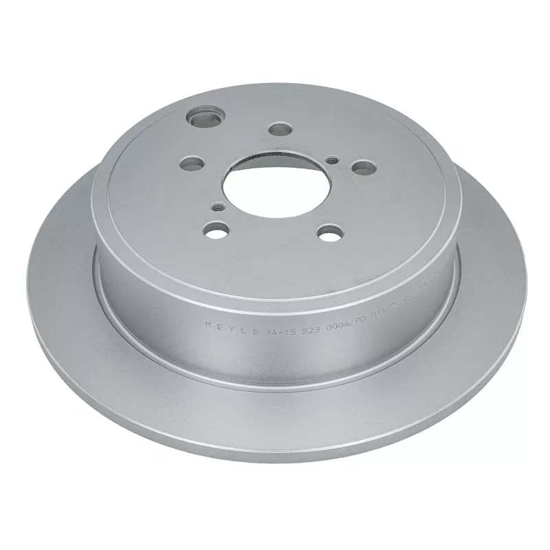 Jeu de 2 disques de frein arrière MEYLE 34-15 523 0006/PD