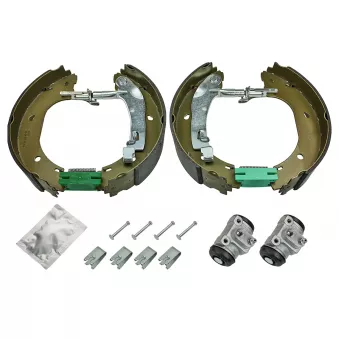 Kit de freins arrière (prémontés) MEYLE 40-14 533 0007