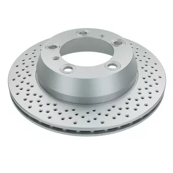 Jeu de 2 disques de frein arrière MEYLE 483 523 0009/PD