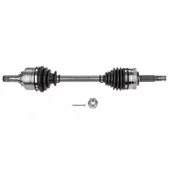 Arbre de transmission avant gauche MEYLE 614 498 0034