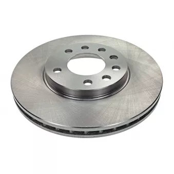 Jeu de 2 disques de frein avant MEYLE 615 521 6017