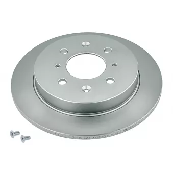 Jeu de 2 disques de frein arrière MEYLE 31-15 523 0063/PD