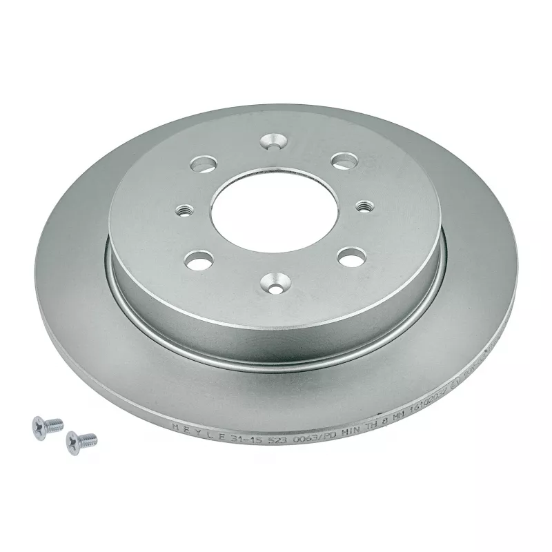 Jeu de 2 disques de frein arrière MEYLE 31-15 523 0063/PD
