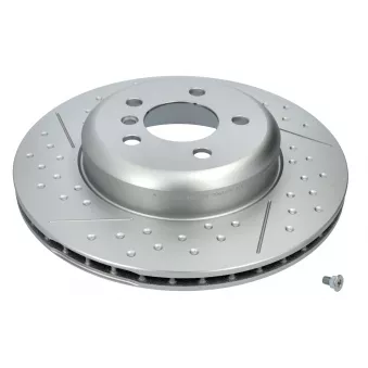 Jeu de 2 disques de frein arrière MEYLE 315 523 0061/PD