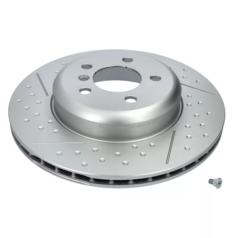 Jeu de 2 disques de frein arrière MEYLE 315 523 0061/PD