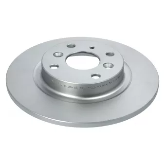 Jeu de 2 disques de frein arrière MEYLE 35-15 523 0033/PD