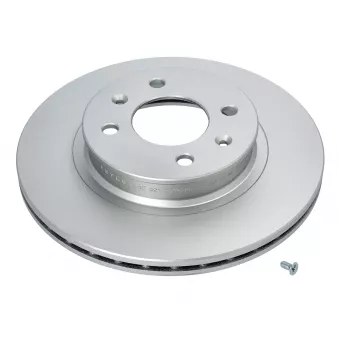 Jeu de 2 disques de frein avant MEYLE 37-15 521 0045/PD