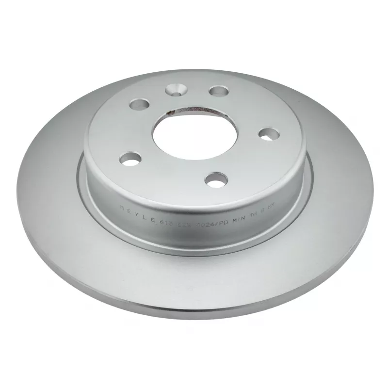 Jeu de 2 disques de frein arrière MEYLE 615 523 0026/PD