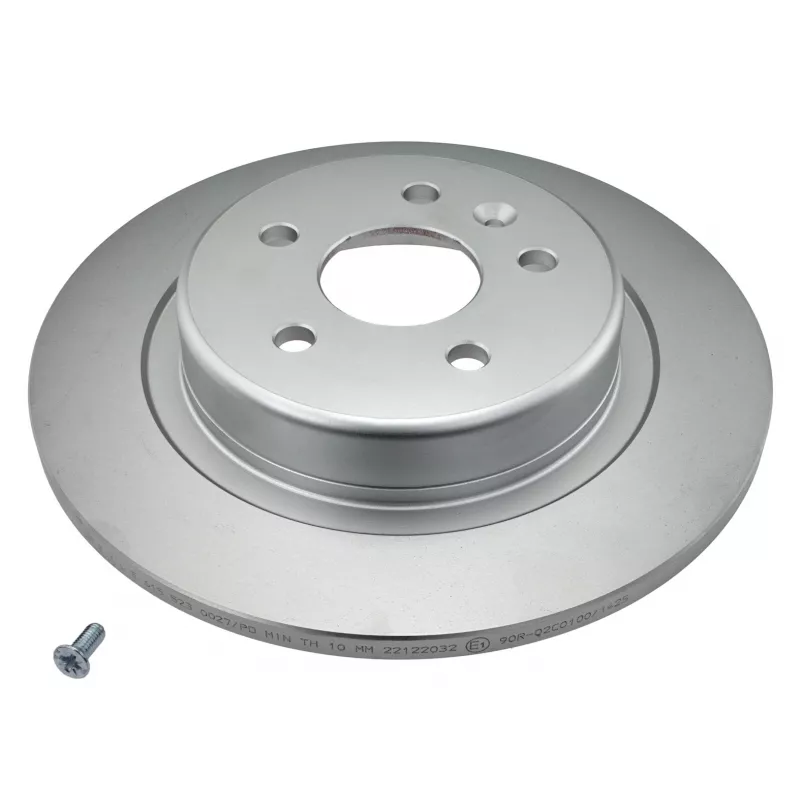 Jeu de 2 disques de frein arrière MEYLE 615 523 0027/PD