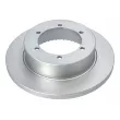 Jeu de 2 disques de frein arrière MEYLE 36-15 523 0057/PD - Visuel 1