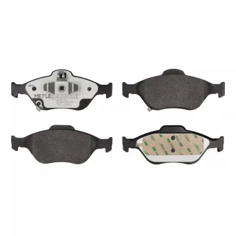 Jeu de 4 plaquettes de frein avant MEYLE 025 232 0217/PD