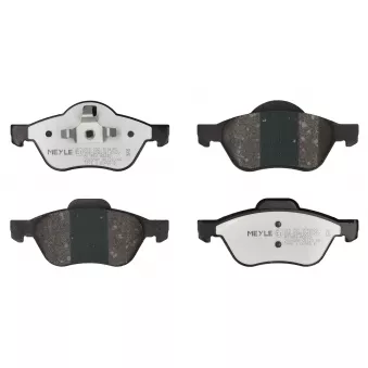 Jeu de 4 plaquettes de frein avant MEYLE 025 232 1518/PD