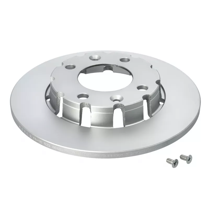 Jeu de 2 disques de frein arrière MEYLE 11-15 523 0048/PD
