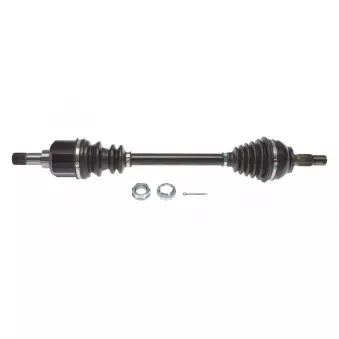 Arbre de transmission avant gauche MEYLE 11-14 498 0063