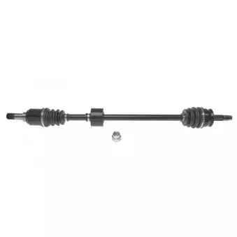 Arbre de transmission avant droit MEYLE 214 498 0107