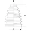 Soufflets de cardan avant HERTH+BUSS JAKOPARTS J2862029 - Visuel 2