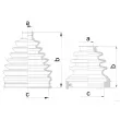 Soufflets de cardan avant HERTH+BUSS JAKOPARTS J2878000 - Visuel 2